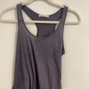 Gray Sleeveless Women's Top